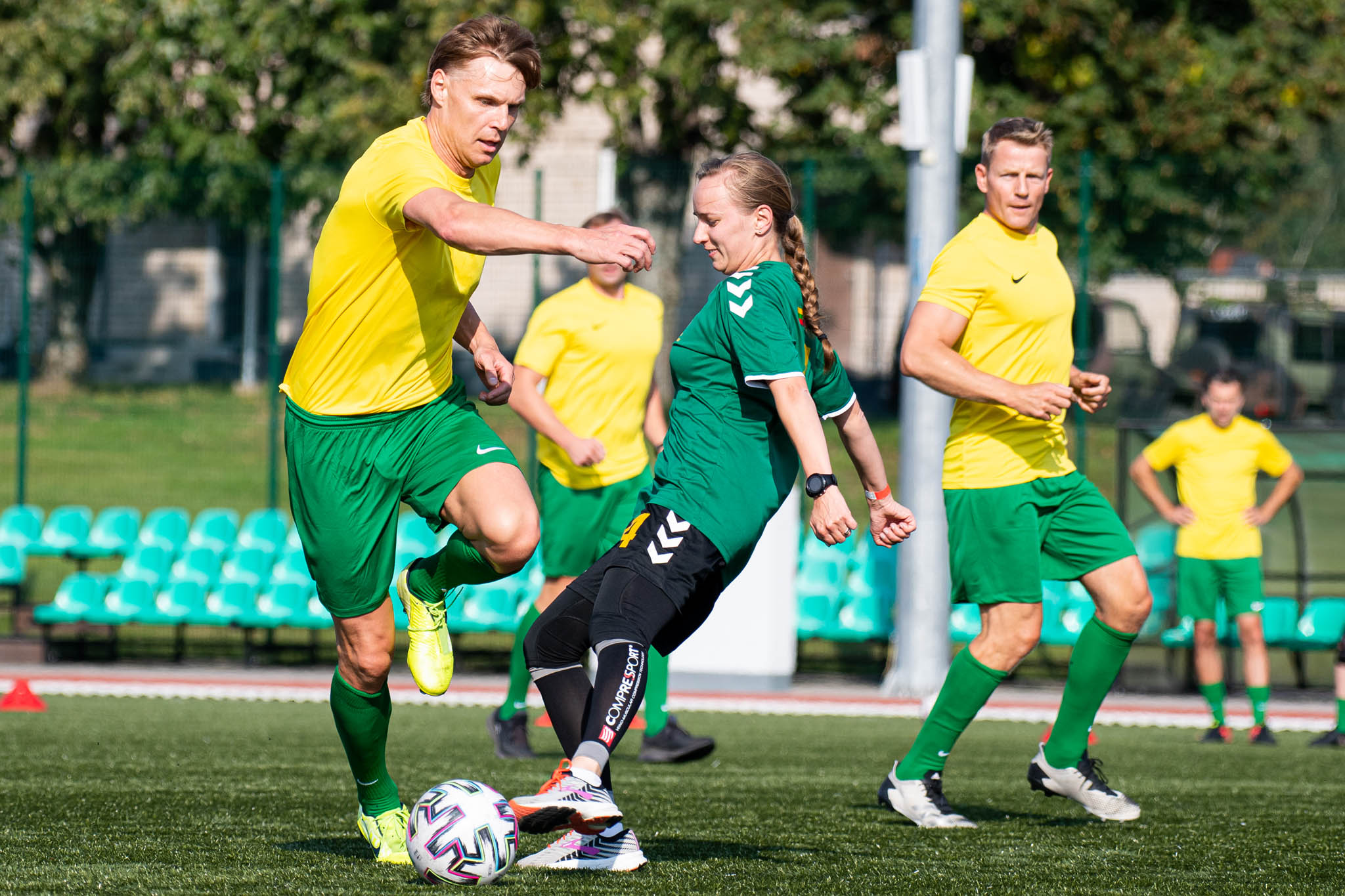 2021-09-09 Futbolas KAM – Zvaigzdes. photo by Alfredas Pliadis.
