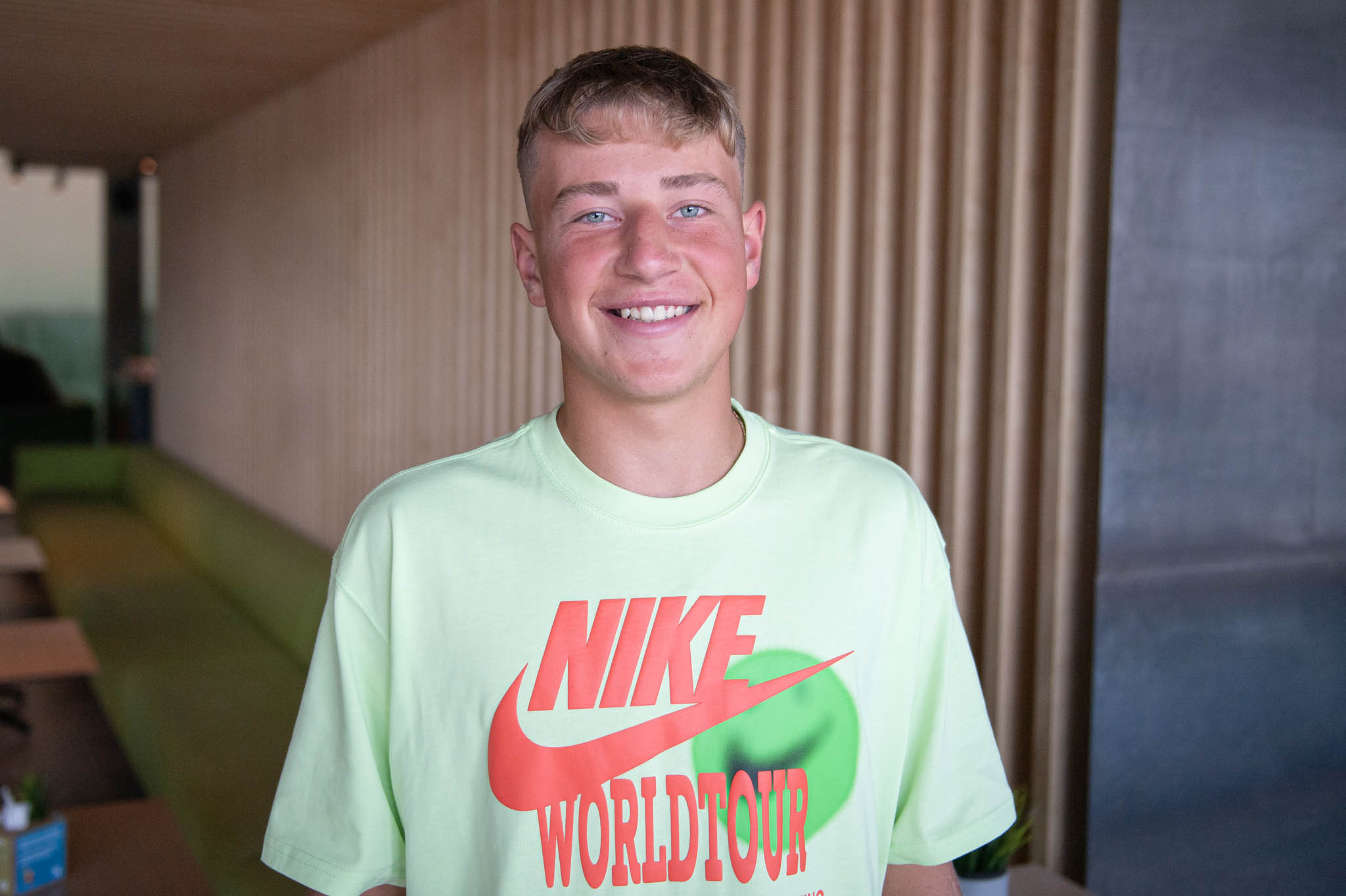 2021-07-20. Tenisas. Spaudos konferencija. foto Alfredas Pliadis