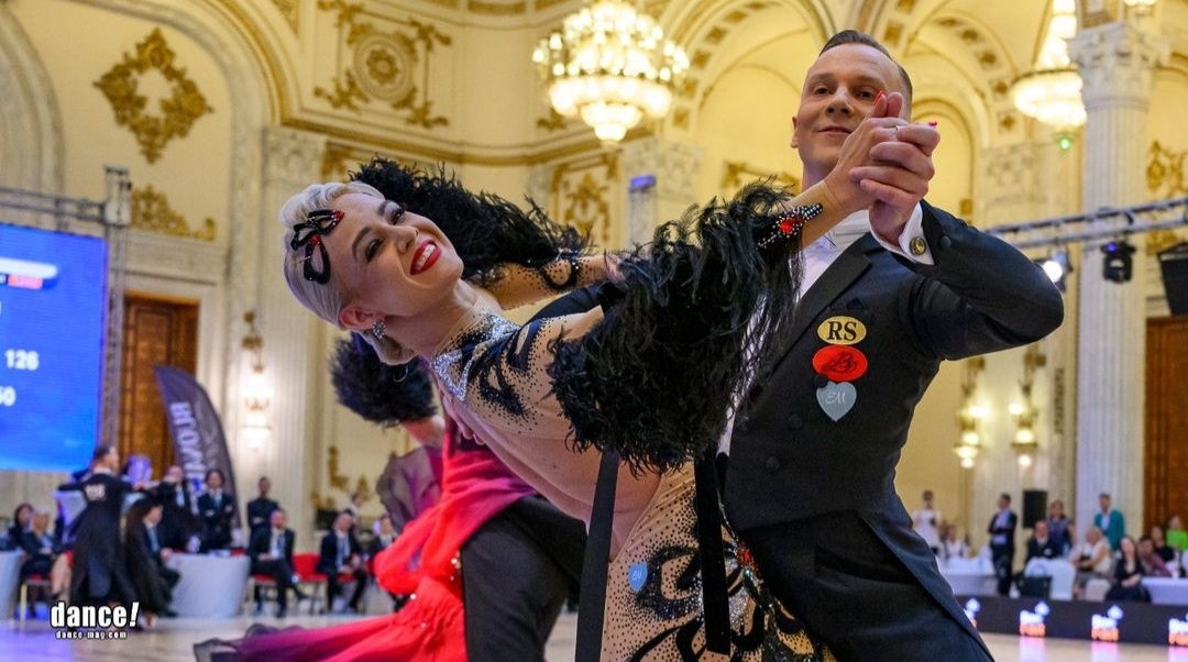 01 Evaldas ir Ieva Sodeikos – Europos čempionai. Aut. Dance Mag.