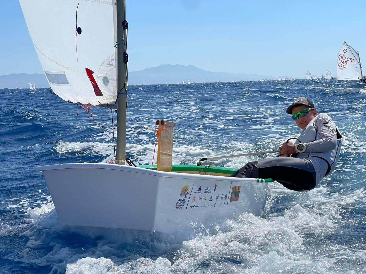 Erikas-Scheidt-Optimist-Pasaulio-čempionatasc-Gintarė-Volungevičiūtė-Scheidt