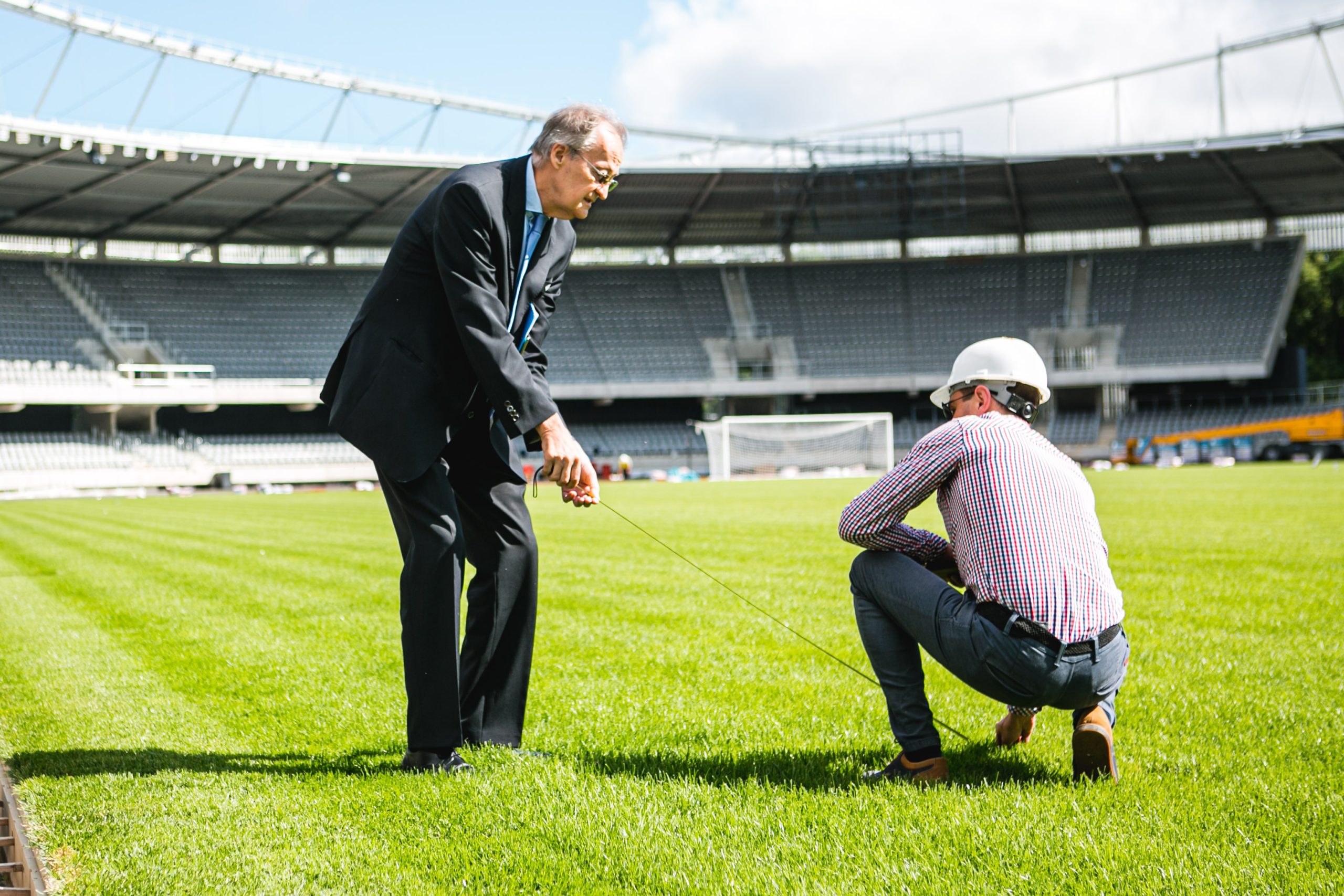 Liepą stadione svečiavosi UEFA inspektorius