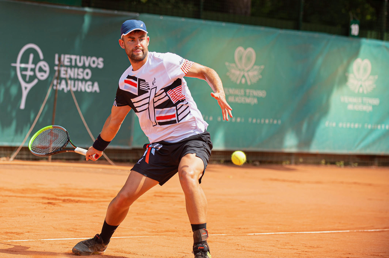 2021-07-15.  Lietuvos teniso cempionatas. foto Alfredas Pliadis