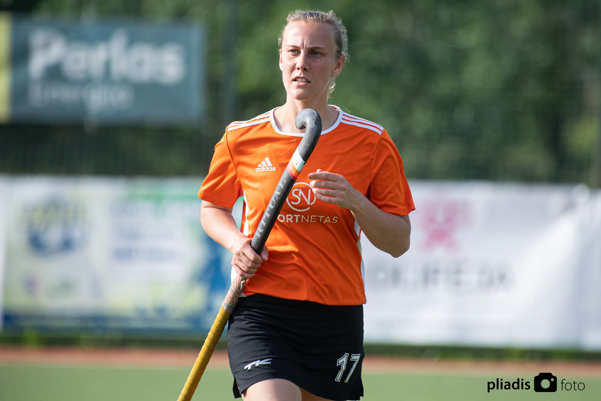 2022-06-19. Lietuvos žolės riedulio moterų finalas.  foto Alfredas Pliadis