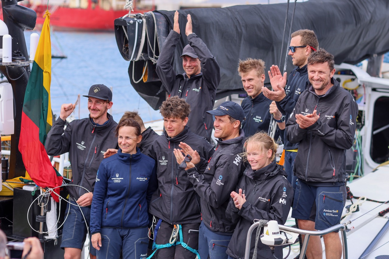 22 January 2023, Ambersail 2 arrival in Cabo Verde.