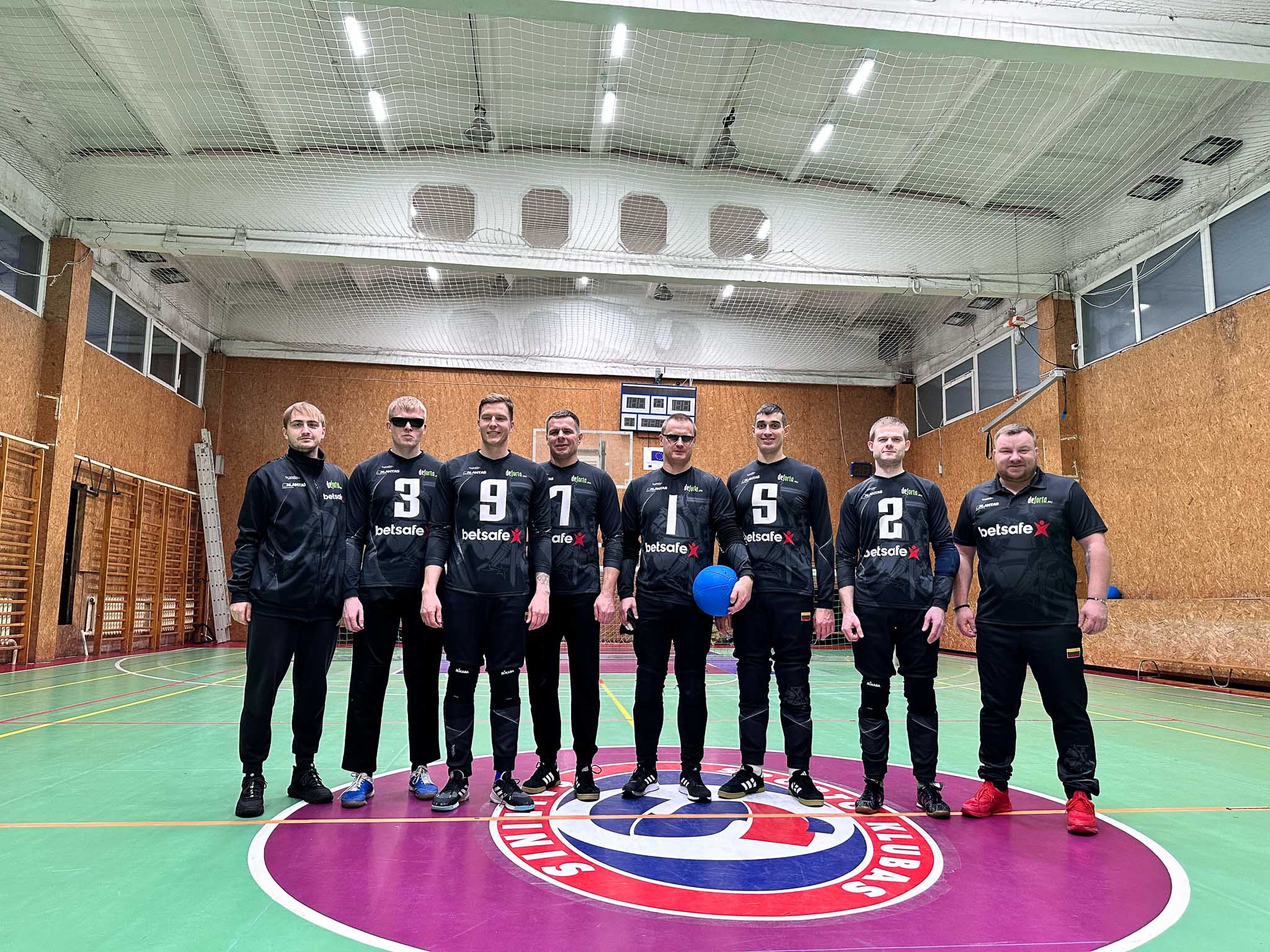 Lietuvos-golbolo-rinktine-Donato-Gribausko-ir-LPAK-nuotr