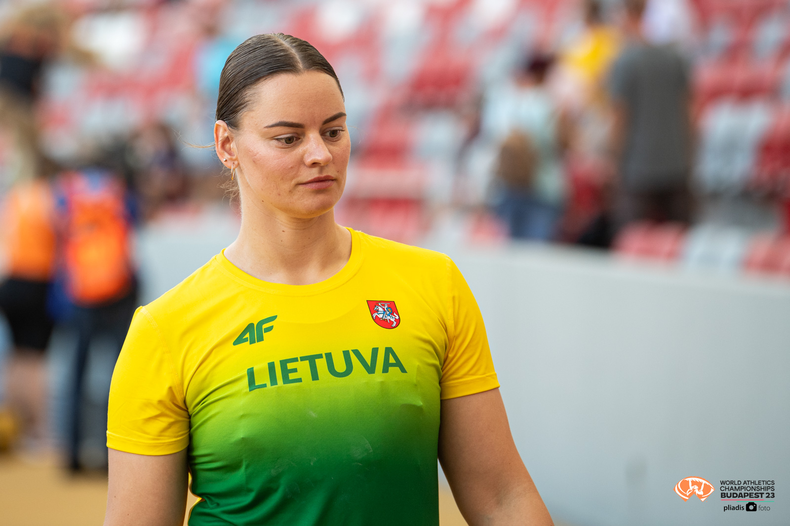 2023-08-19. Budapeštas. Ieva Zarankaitè. foto Alfredas Pliadis