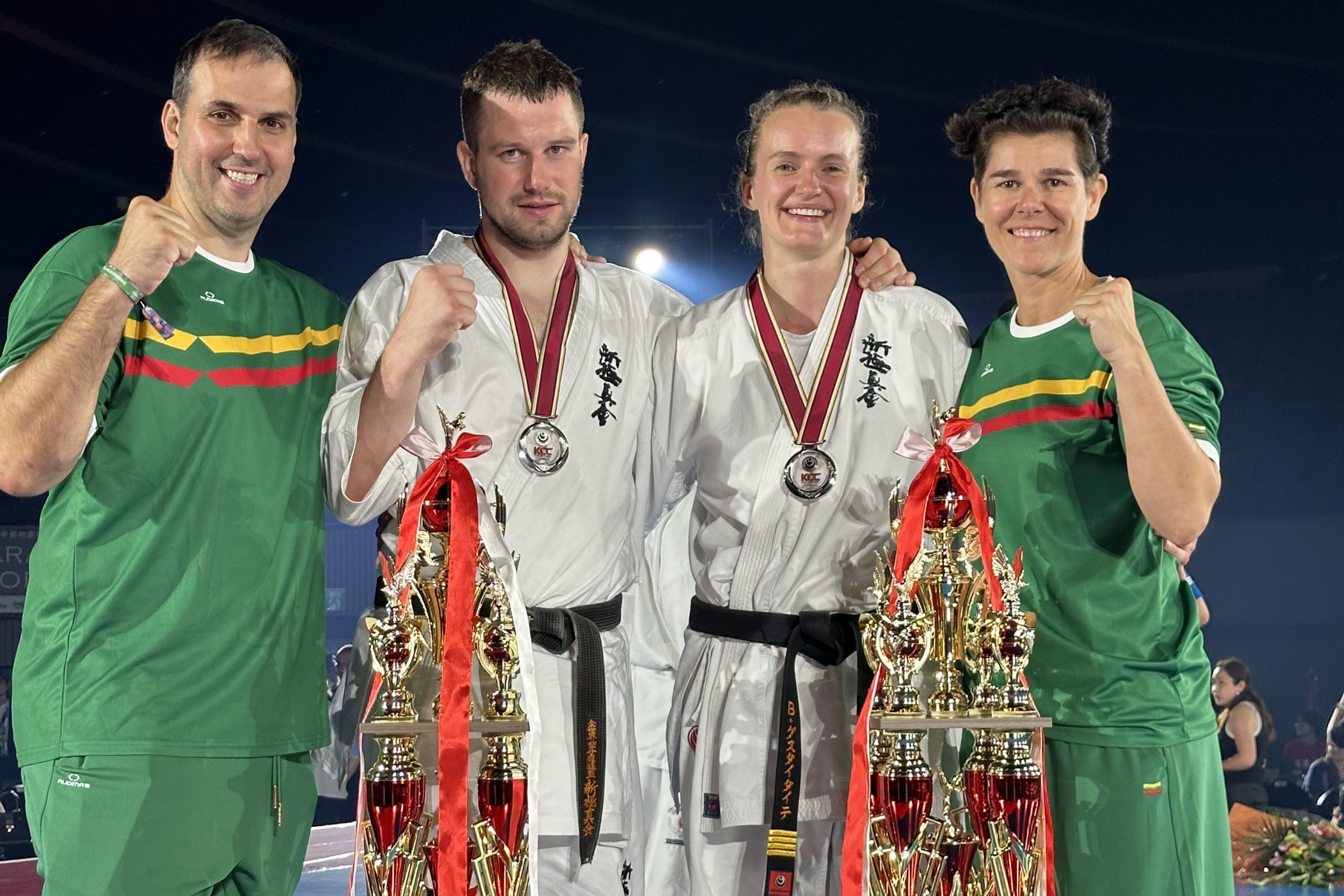 Lukas Kubilius, Eventas Gužauskas, Brigita Gustaitytė ir Edit Abraham – LKKF nuotrauka