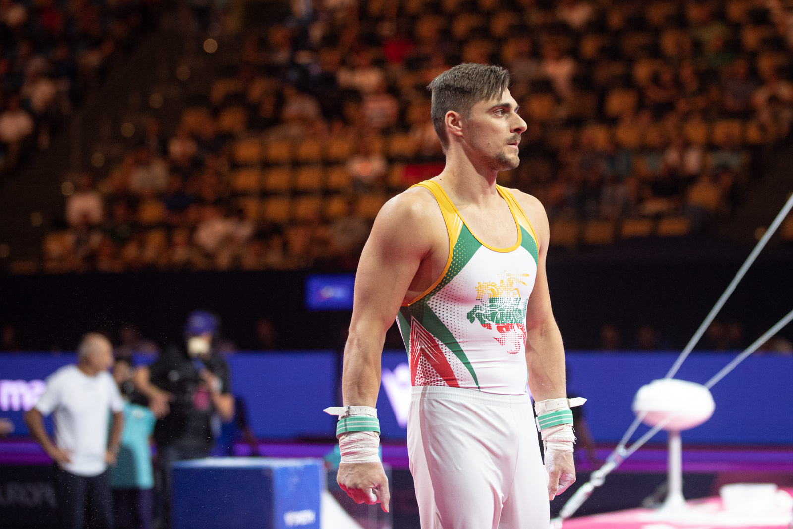 2022-08-21. Miunchenas 2022.Gimnastika. foto Alfredas Pliadis
