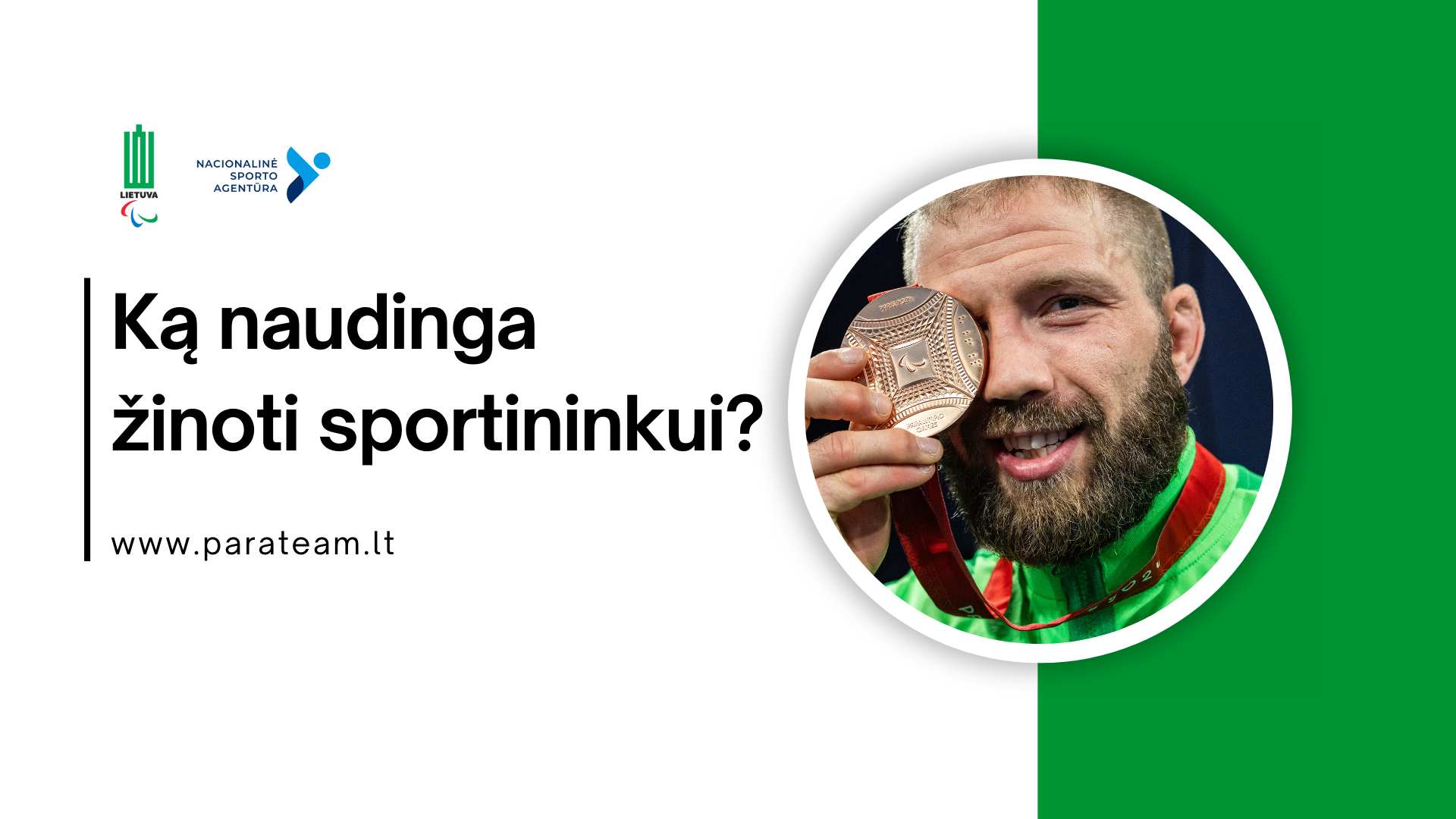 Ką naudinga žinoti kiekvienam sportininku -i į paralimpiečių klausimus atsakė sporto vadovai