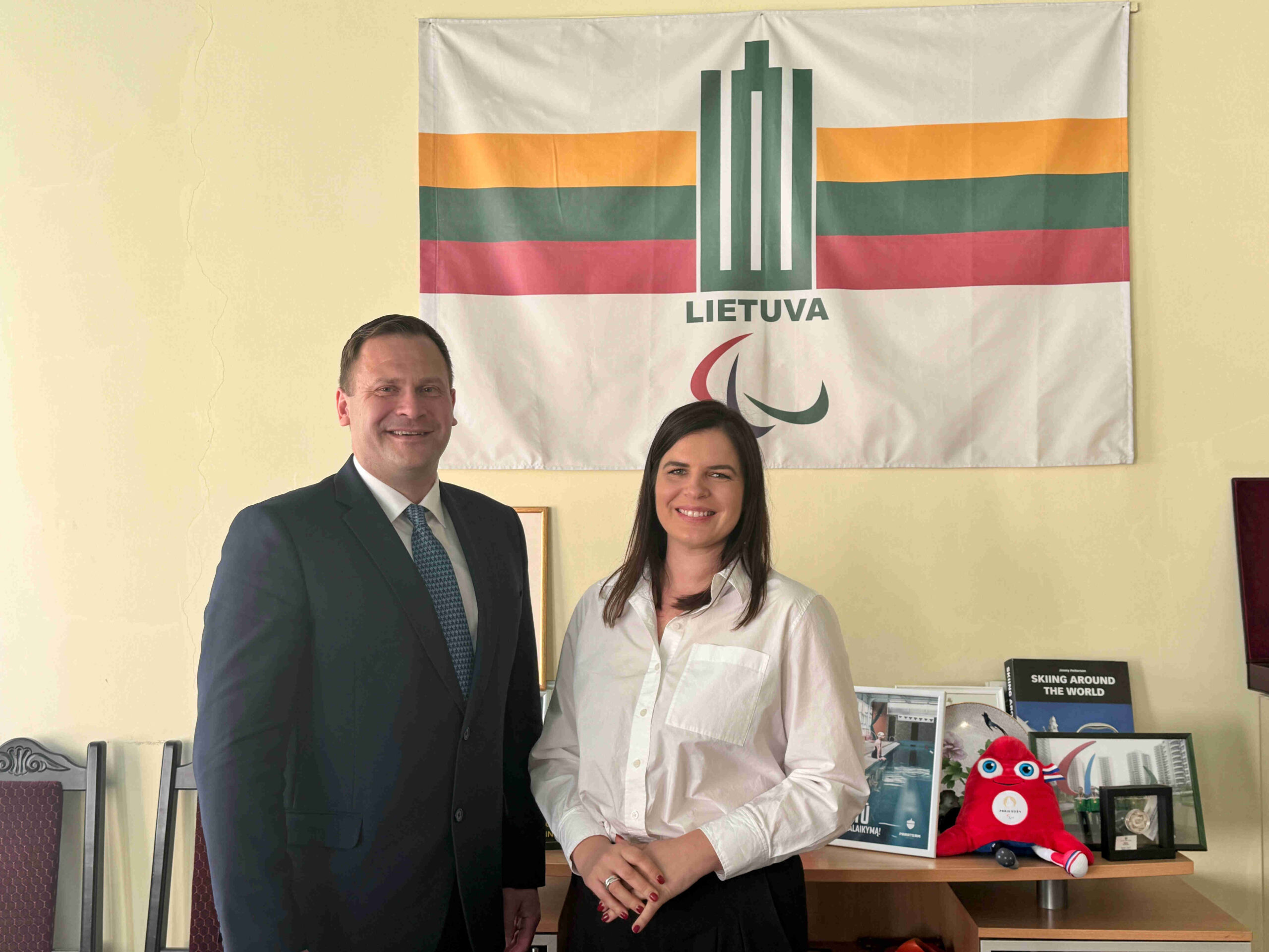 Mindaugas Bilius ir Asta Narmontė (Donato Gribausko ir LPAK nuotr.)