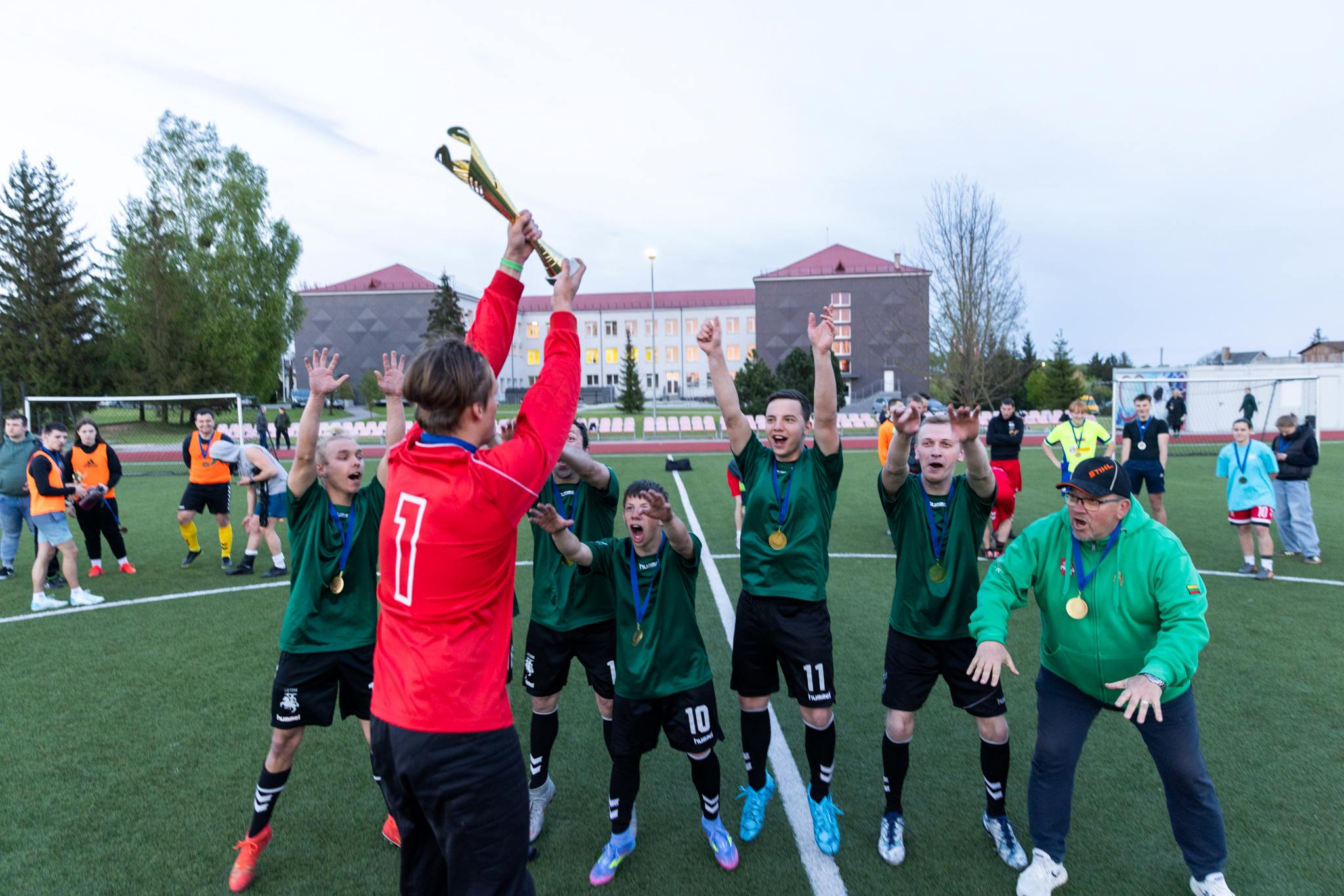 Antro etapo nugalėtojai Socialinių paslaugų skyriaus I komanda