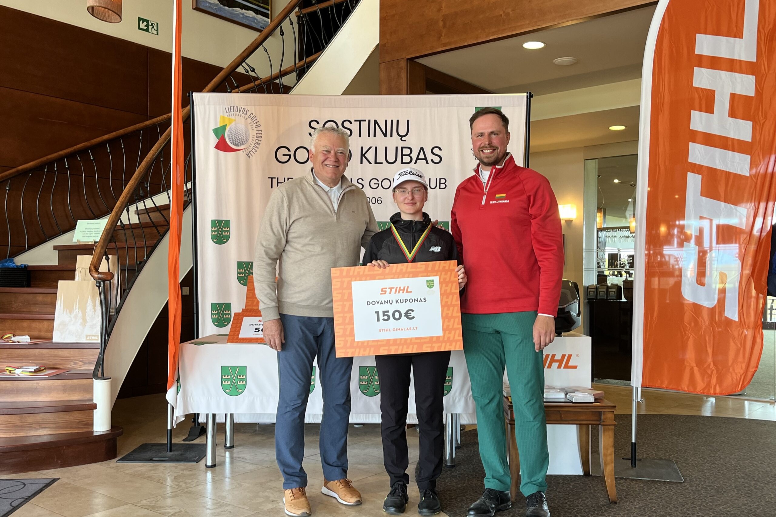 Sostinių golfo klube užfiksuoti Lietuvos rekordai, tarp nugalėtojų – ir Virgilijus Alekna