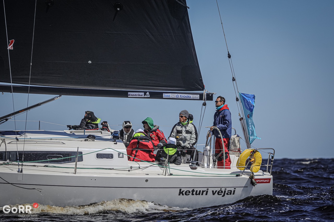 2. „Keturi vėjai“ komanda „Gulf of Riga Regatta“ (Janis Spurdzins_Mareks Galinovskis)