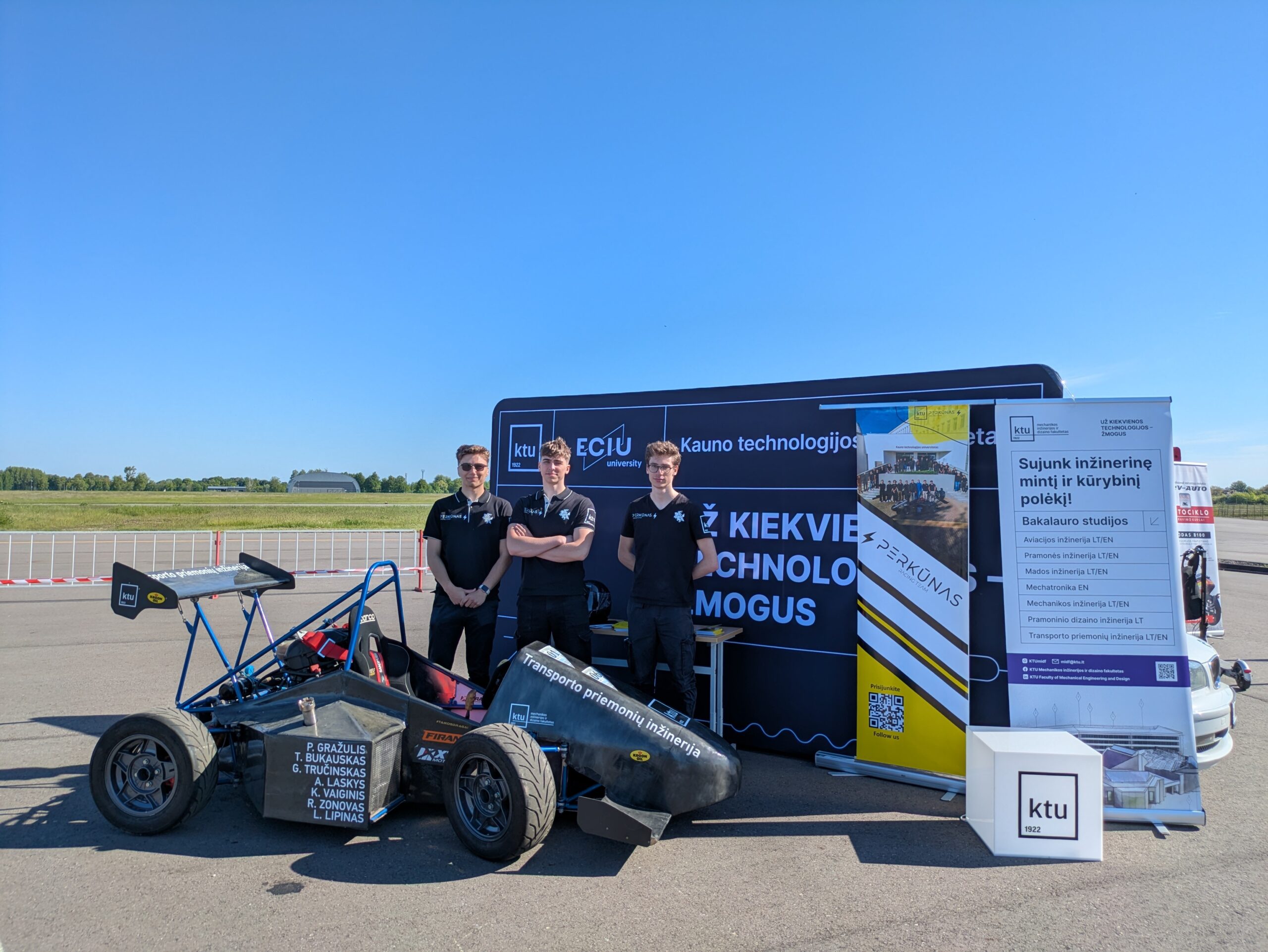 KTU studentai subūrė lenktynių komandą – ruošiasi dalyvauti „Formula Student“ varžybose