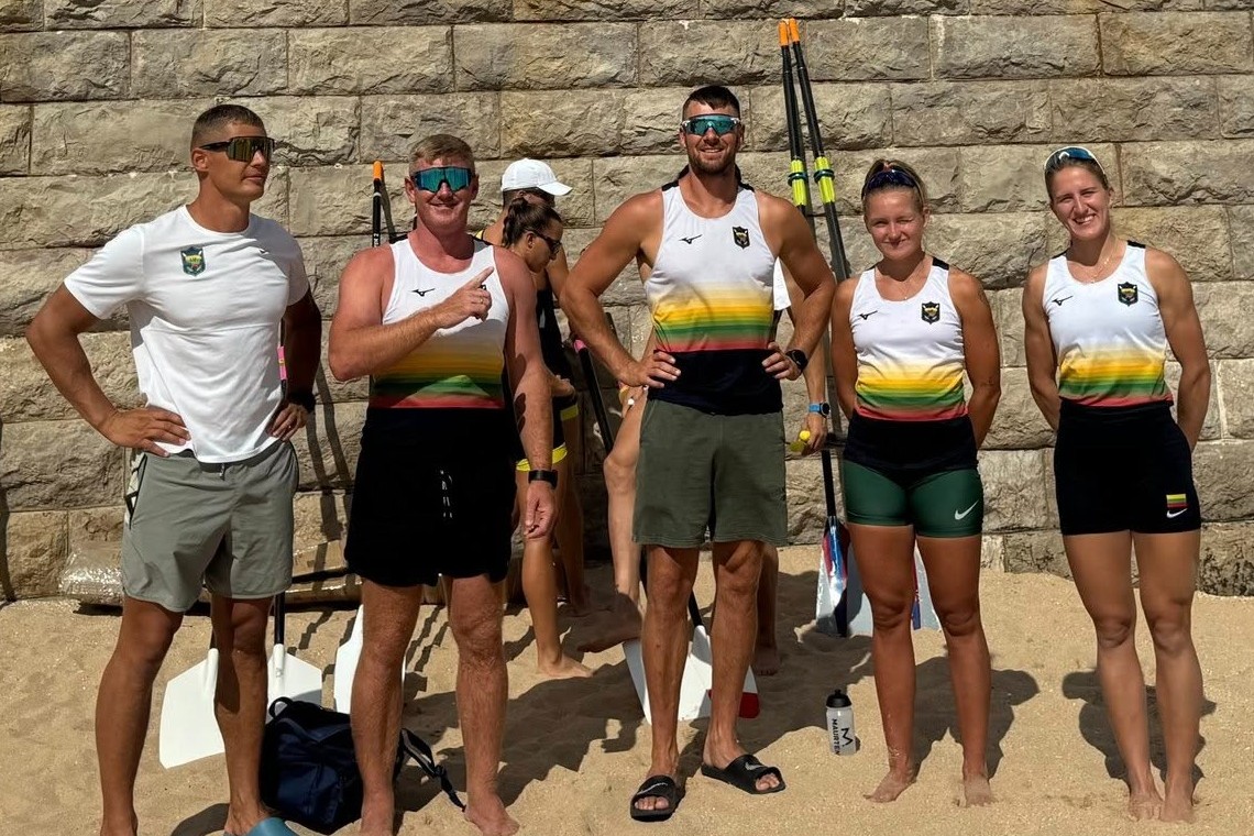 Žygimantas Gališanskis iškovojo pakrančių irklavimo varžybų Portugalijoje sidabro medalį