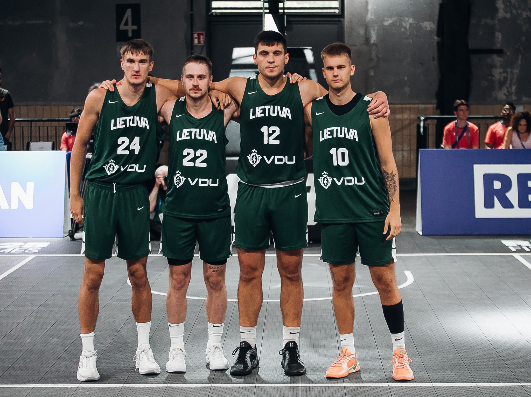 Keturios Lietuvos komandos išvyksta į Europos universitetų 3×3 krepšinio čempionatą