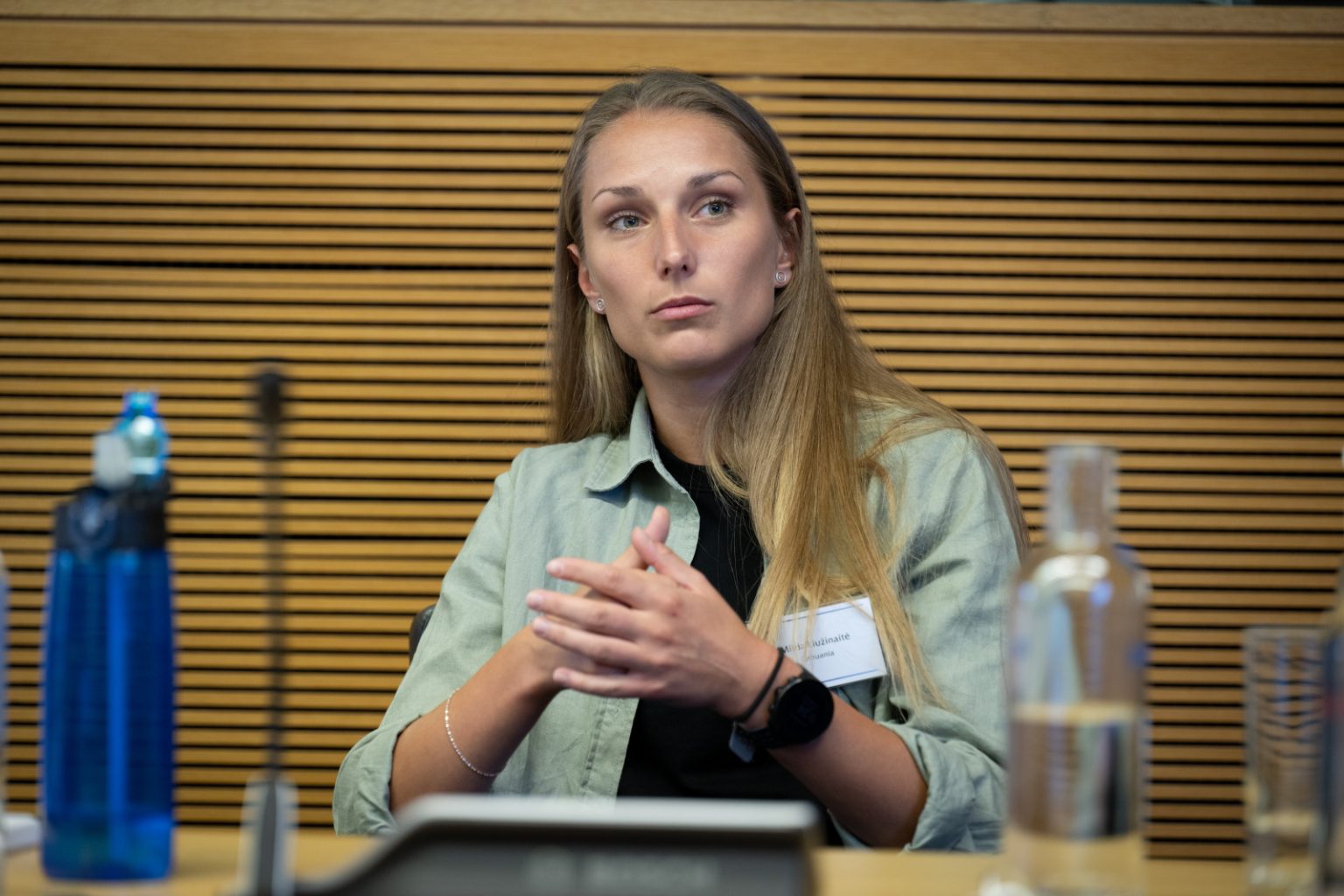 UEFA forume dalyvavusi Milda Liužinaitė: „Europos čempionatas labai prisidės prie moterų futbolo augimo“