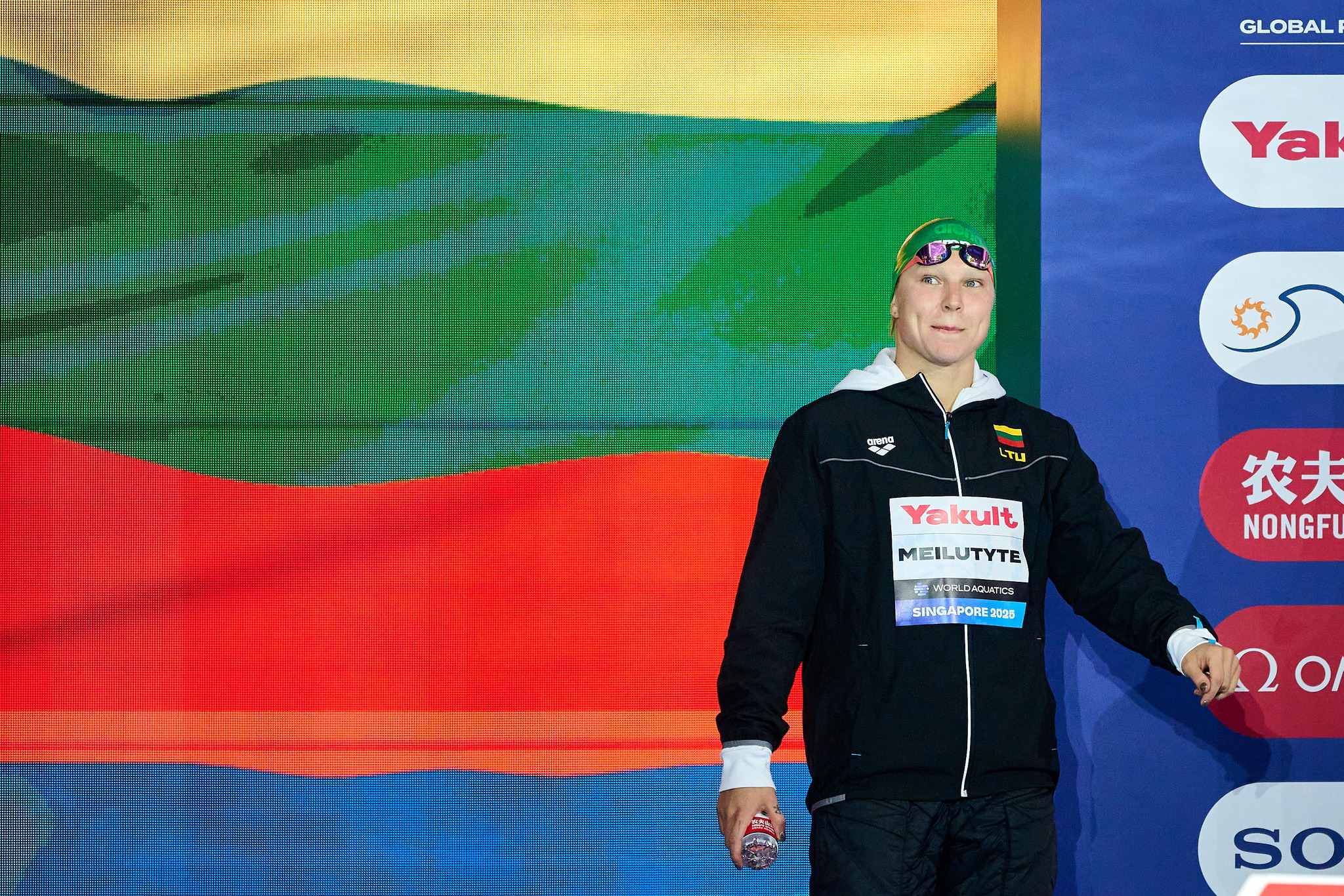 Rūta Meilutytė pratęsė įspūdingą auksinę seriją – ketvirtą kartą iš eilės tapo 50 m plaukimo krūtine pasaulio čempione