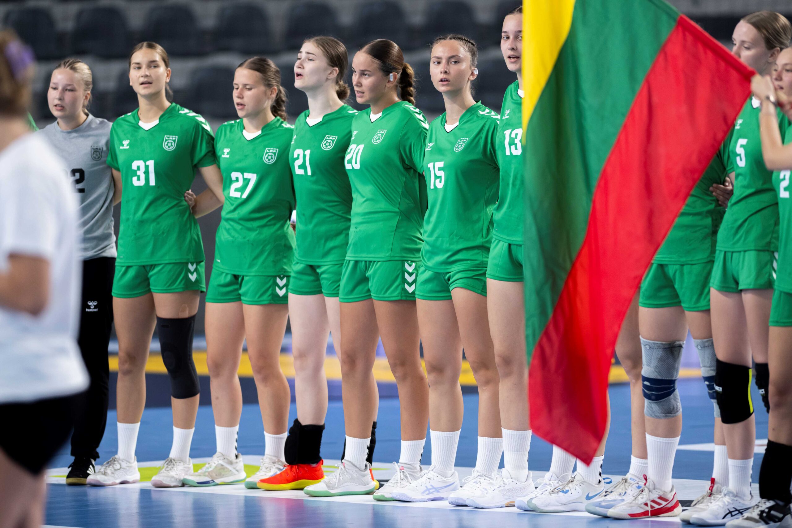 Lietuvos rankininkės Europos jaunių čempionate lieka be pergalių