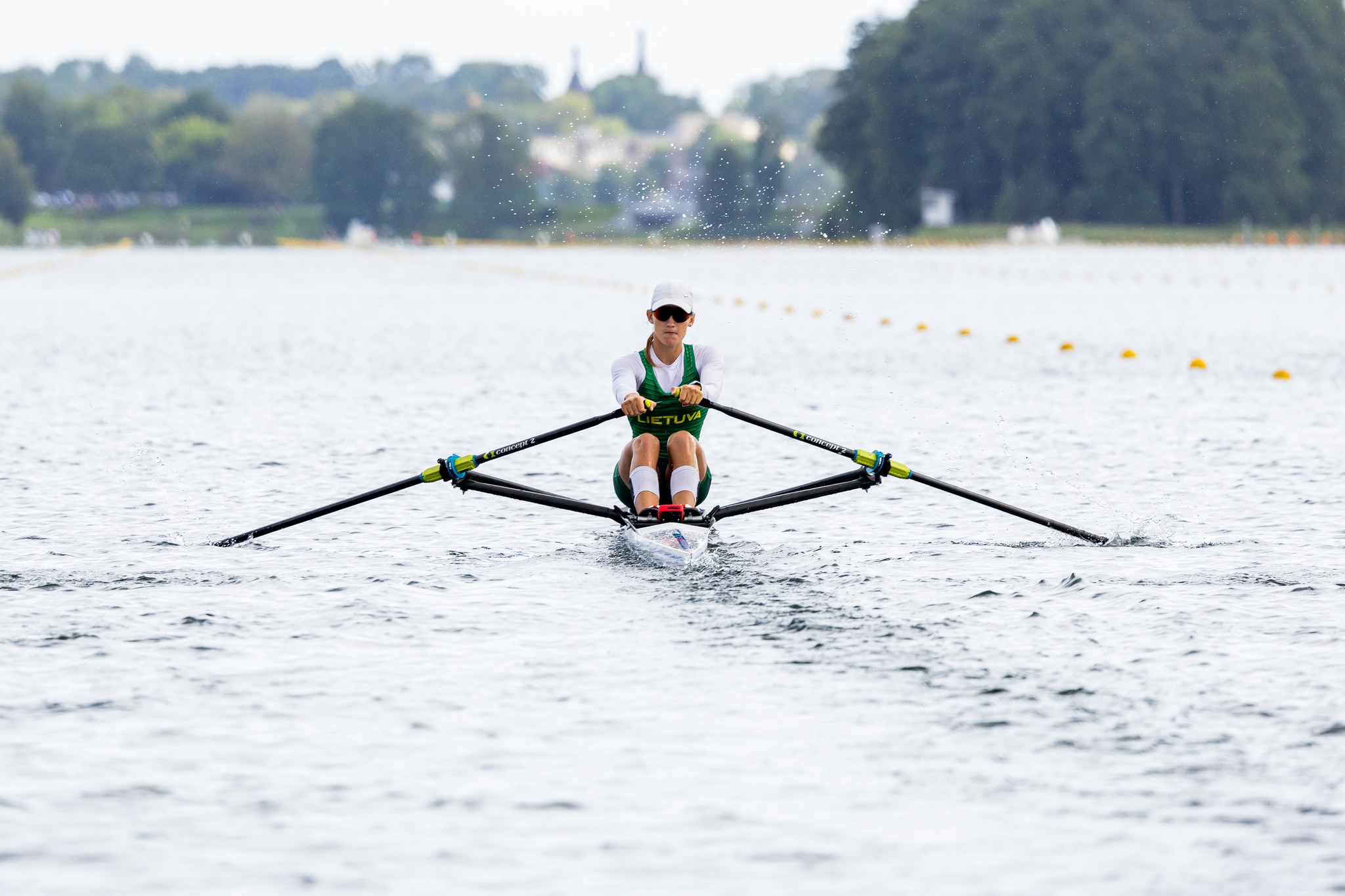 Irkluotoja Gabija Stankevičiūtė pateko į pasaulio jaunių čempionato Trakuose pusfinalį