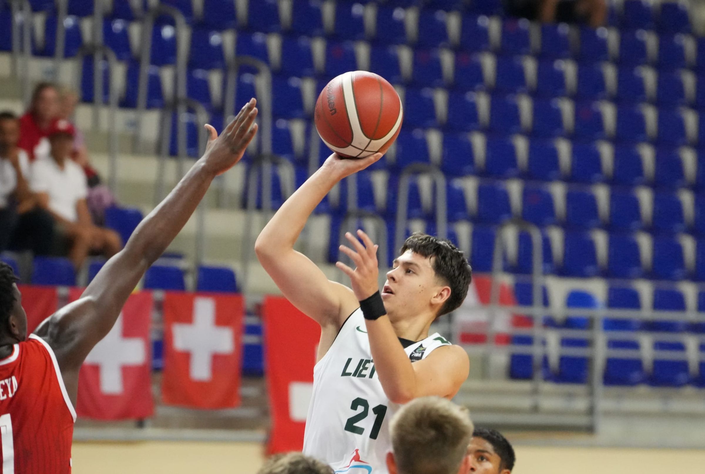 Be problemų: šveicarus sutriuškinusi U16 Lietuvos rinktinė – Europos čempionato ketvirtfinalyje