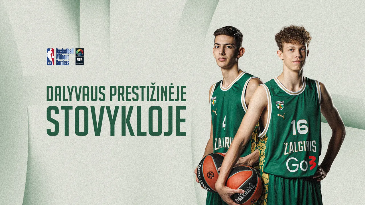 „Žalgirio“ jaunimo sistemos žaidėjai Ignas Štombergas ir Maksimas Brnovičius pakviesti į prestižinę NBA stovyklą