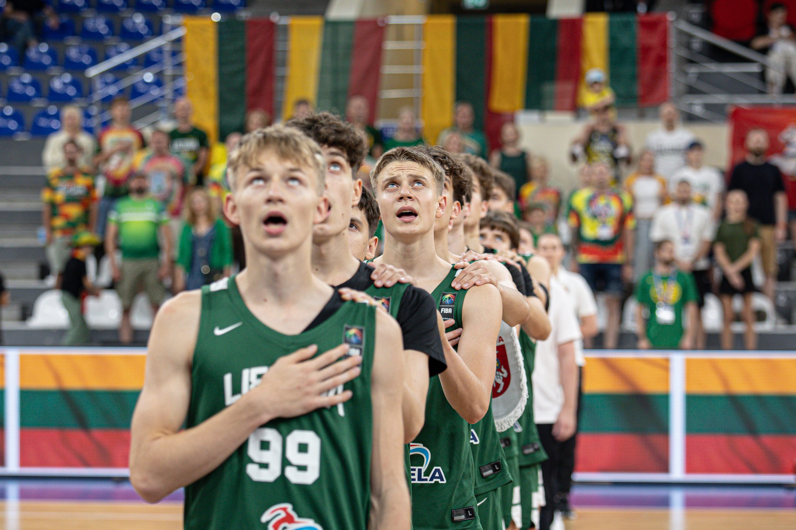 Finale dviženklės persvaros neišsaugojusi Lietuvos vaikinų rinktinė – Europos vicečempionė