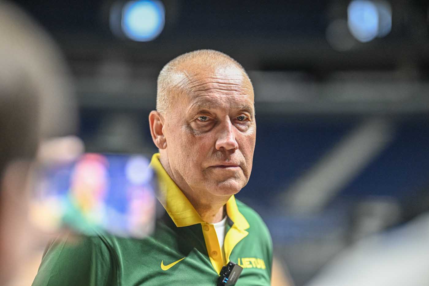 Į Europos čempionatą išvykęs Rimas Kurtinaitis: „Galiu garantuoti vieną – tikrai kausimės“
