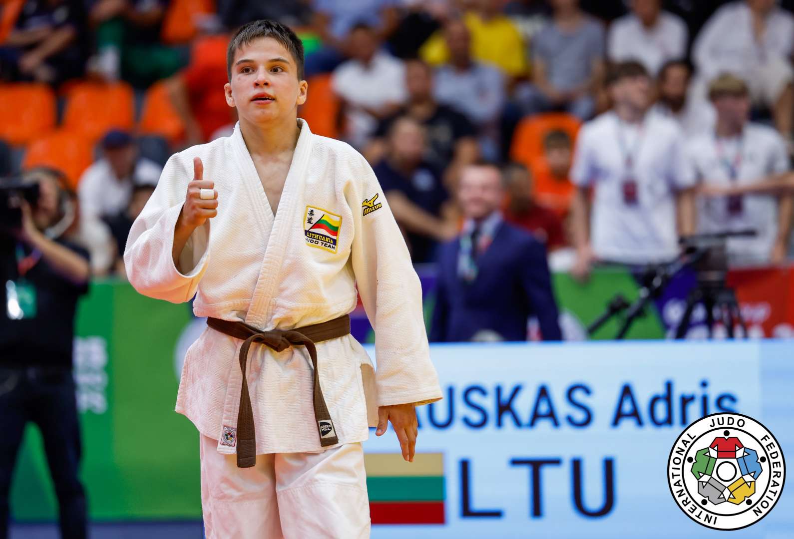 Adris Jakubauskas iškovojo pasaulio jaunių dziudo čempionato bronzą