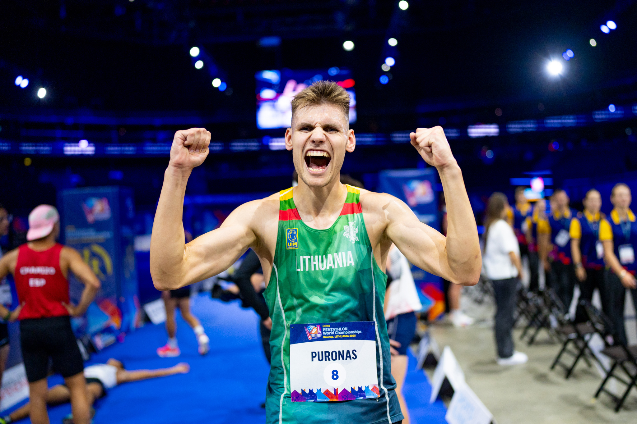 Lietuvos penkiakovininkas Titas Puronas – Kaune vykstančio pasaulio čempionato finale