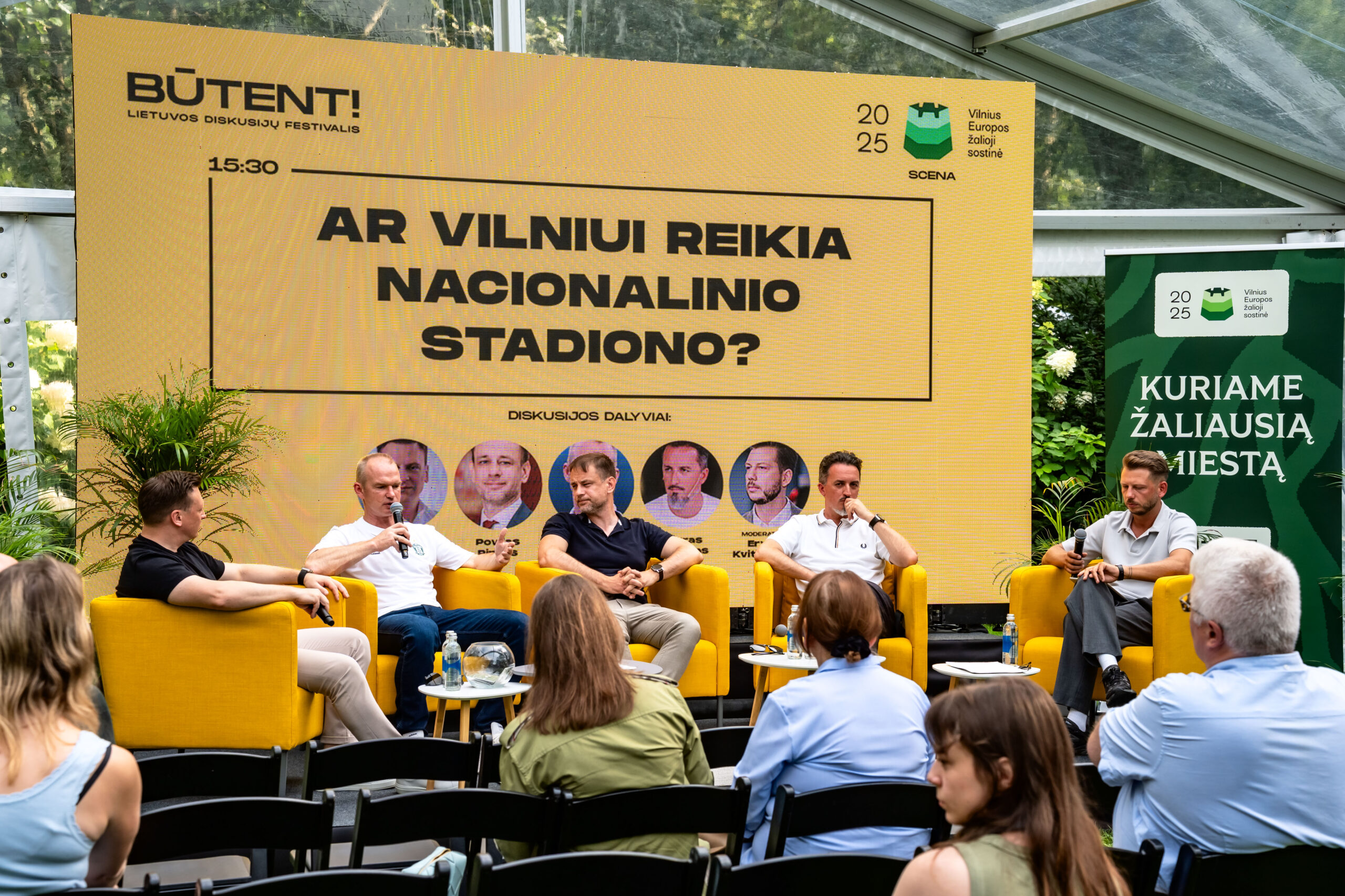 Diskusijoje dėl Nacionalinio stadiono – daugeliui rūpintys klausimai: kam jo reikia ir kas jame vyks?
