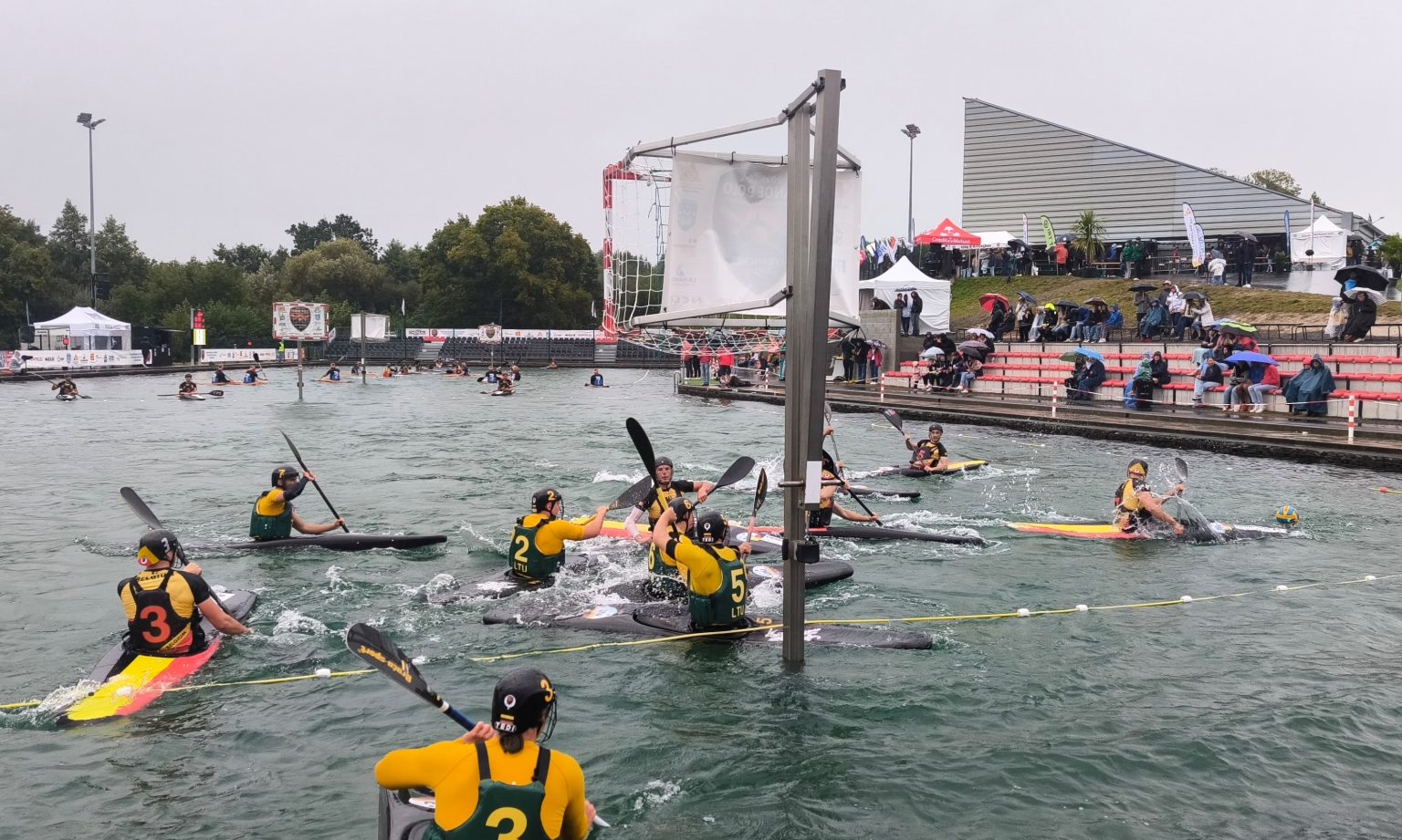 Europos jaunimo kanupolo čempionate lietuviai užėmė 9 vietą