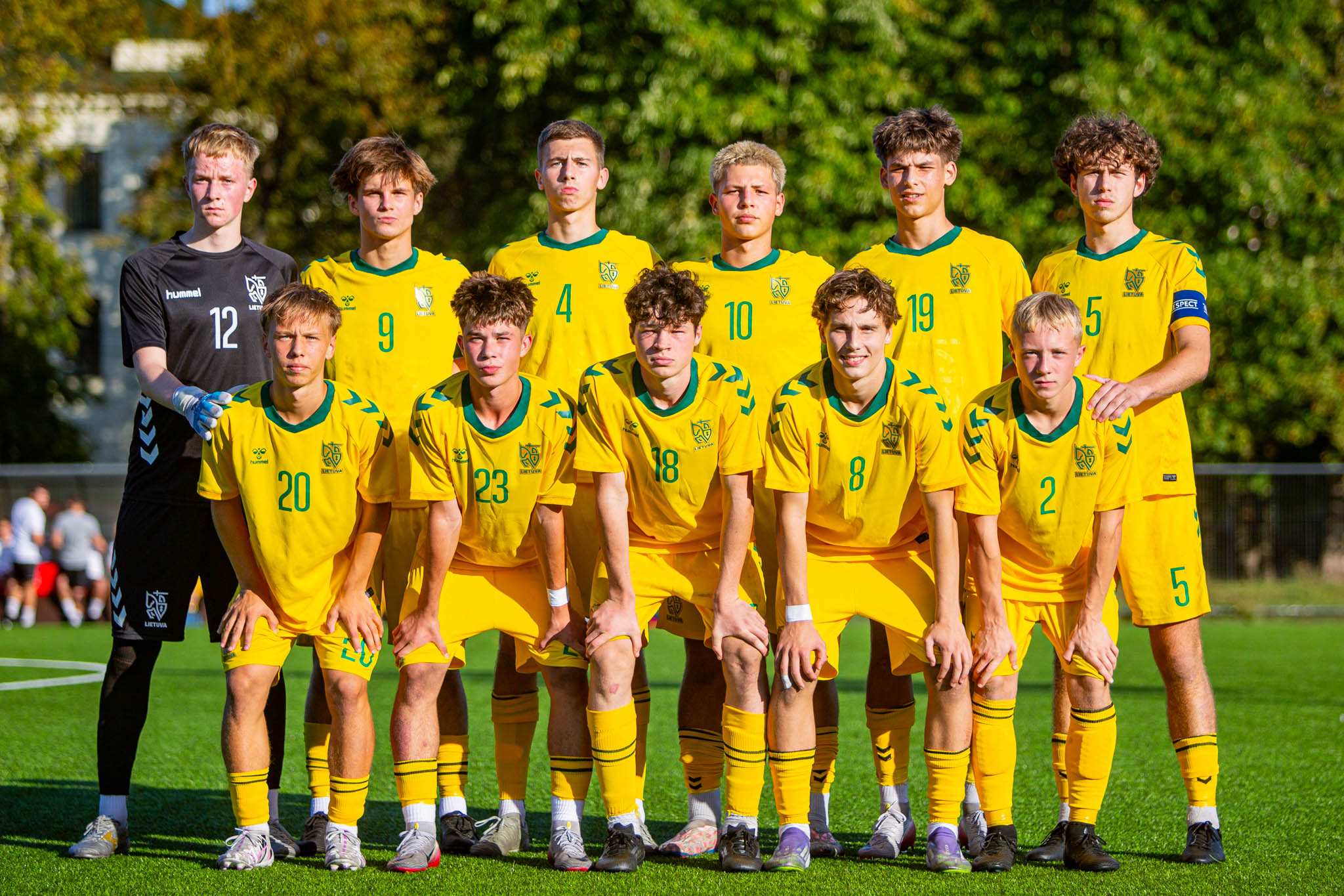 Vaikinų U16 futbolo rinktinė pirmajame susitikime nugalėjo maltiečius