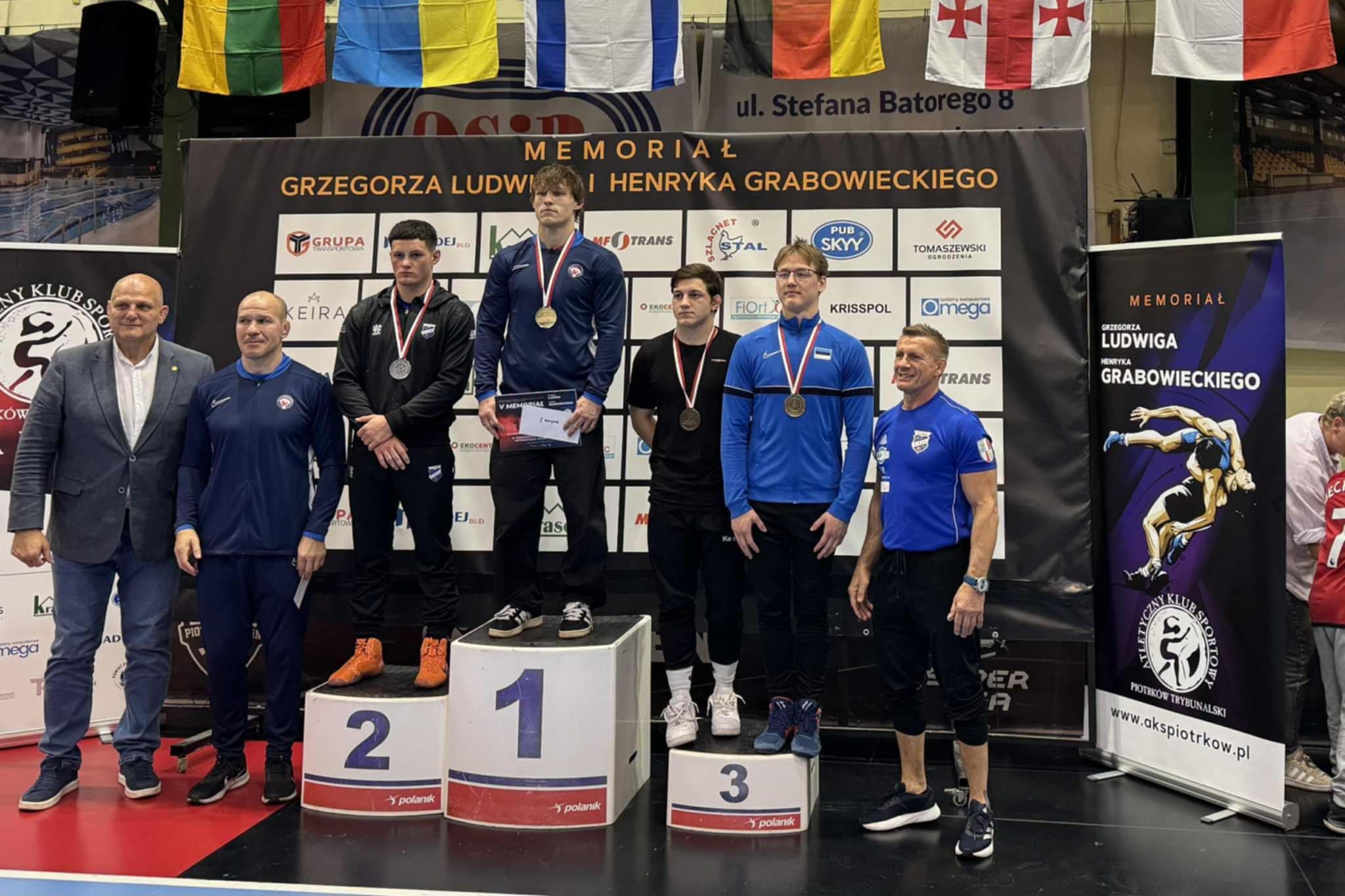 Rokas Čepauskas – atvirojo Lenkijos imtynių čempionato nugalėtojas