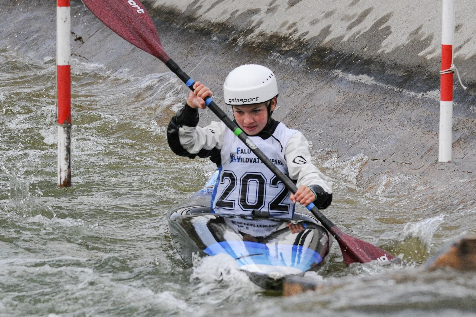„Nordic Cup“ vienviečių kanojų slalomo varžybose – Visvaldo Pumpučio pergalė
