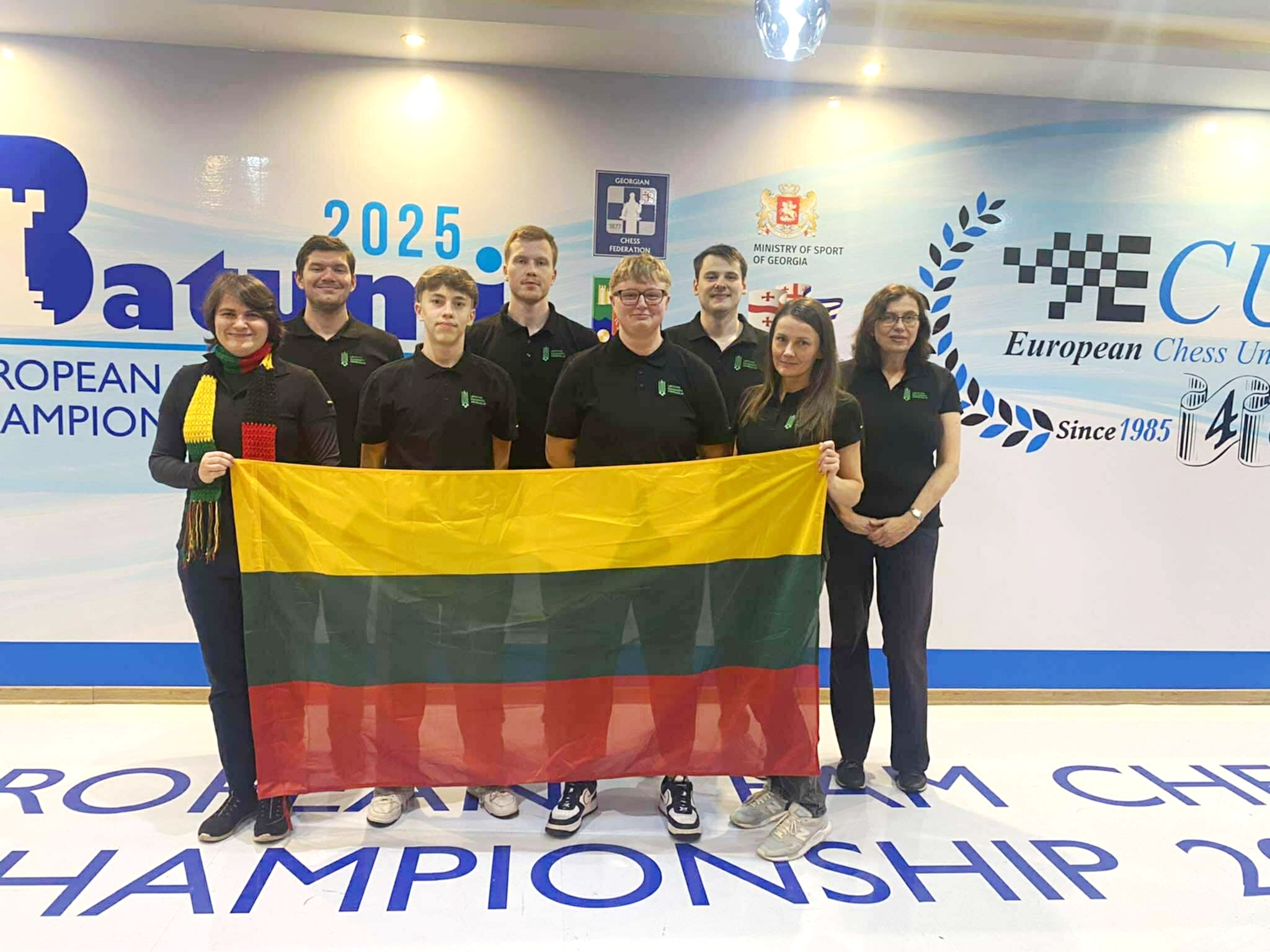 Europos šachmatų čempionate – pergalingas Lietuvos rinktinių finišas