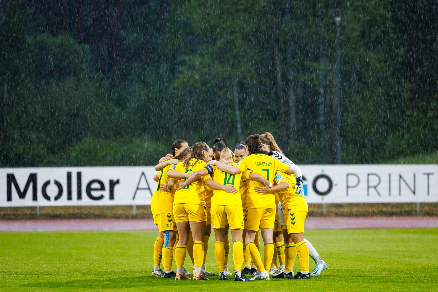 Moterų futbolo rinktinė Raudondvaryje varžysis dėl Baltijos taurės