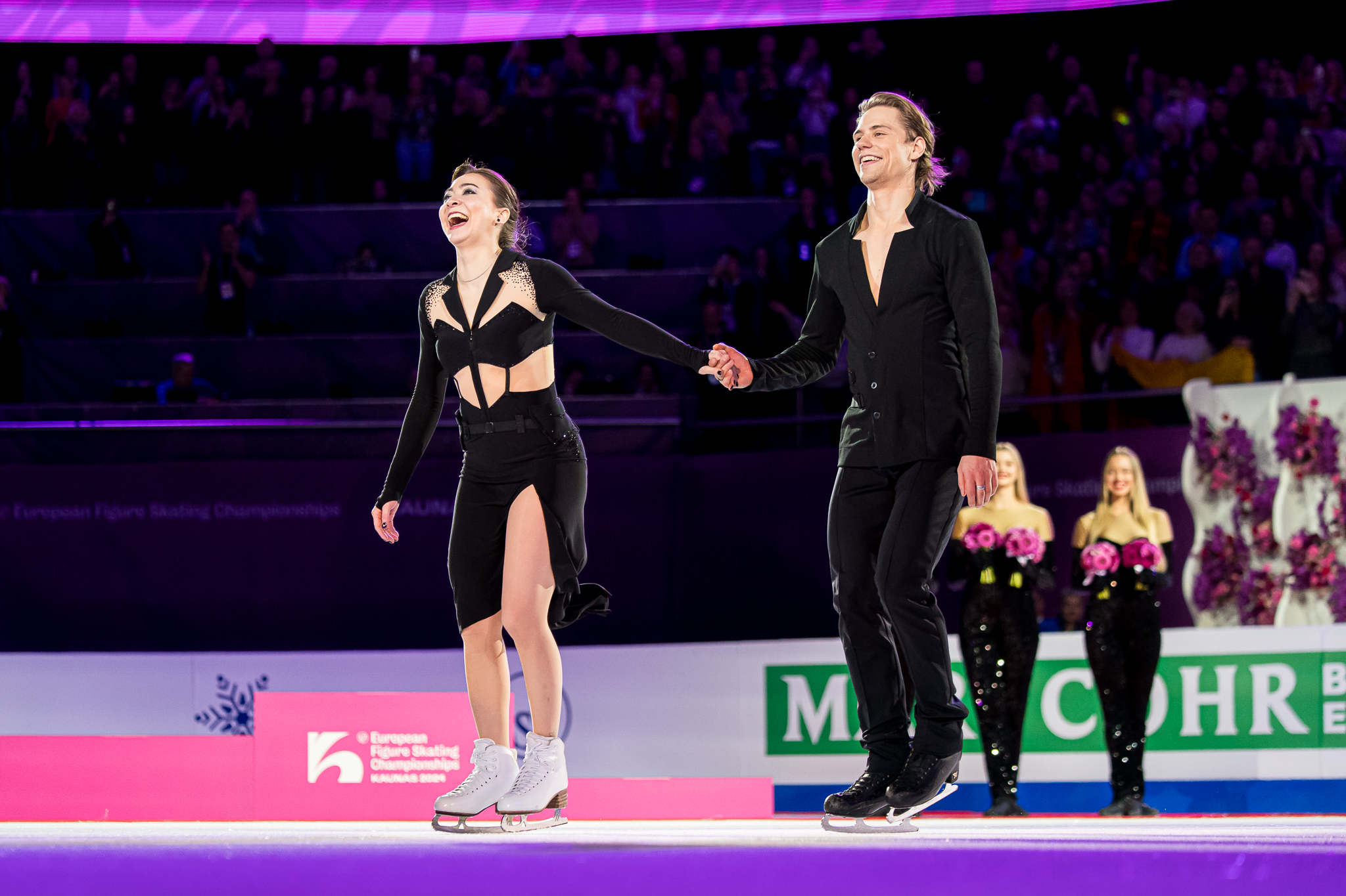 Čiuožėjai Allison Reed ir Saulius Ambrulevičius Prancūzijoje startavo su geriausiu sezono rezultatu bei antra vieta