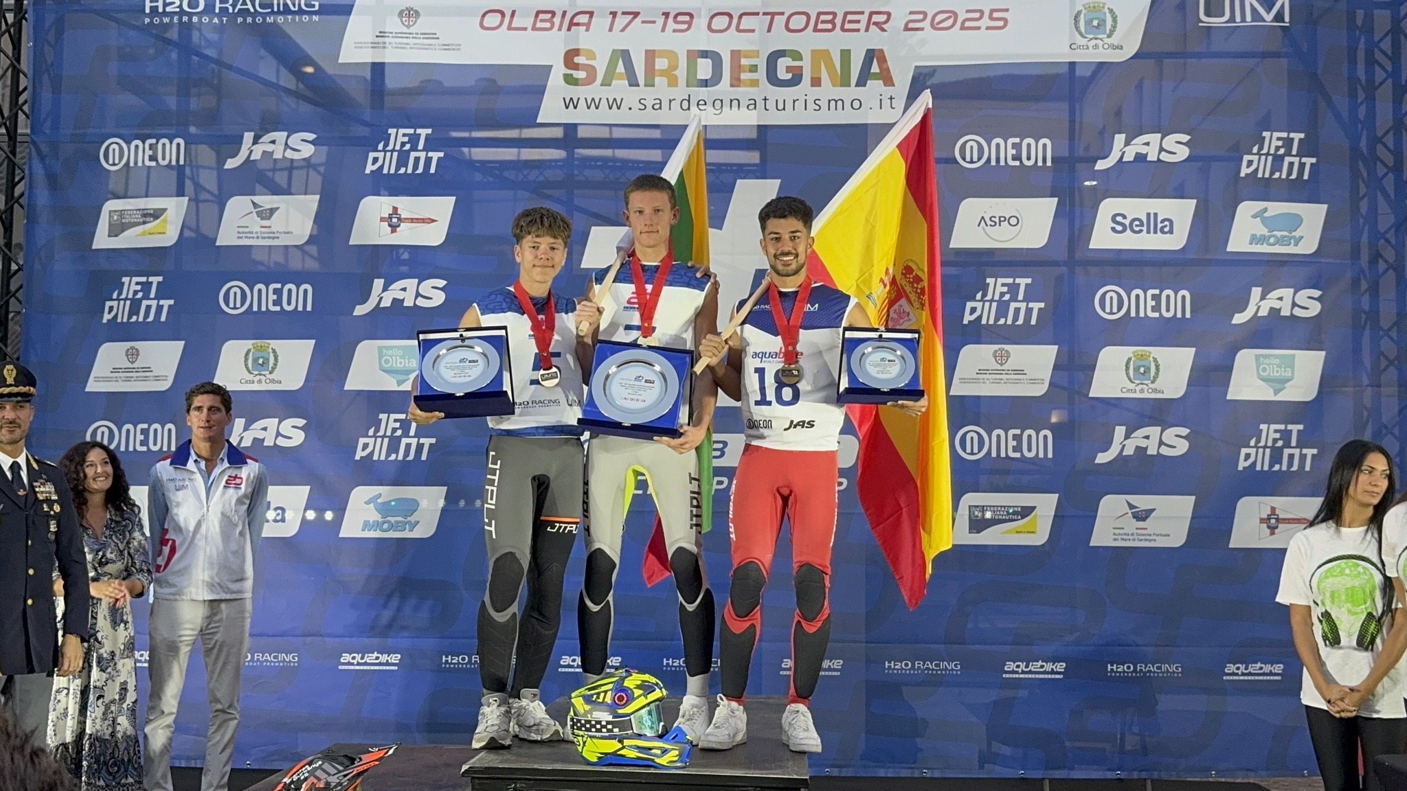 Lietuviai sužibėjo pasaulio vandens motociklų čempionato etape Italijoje