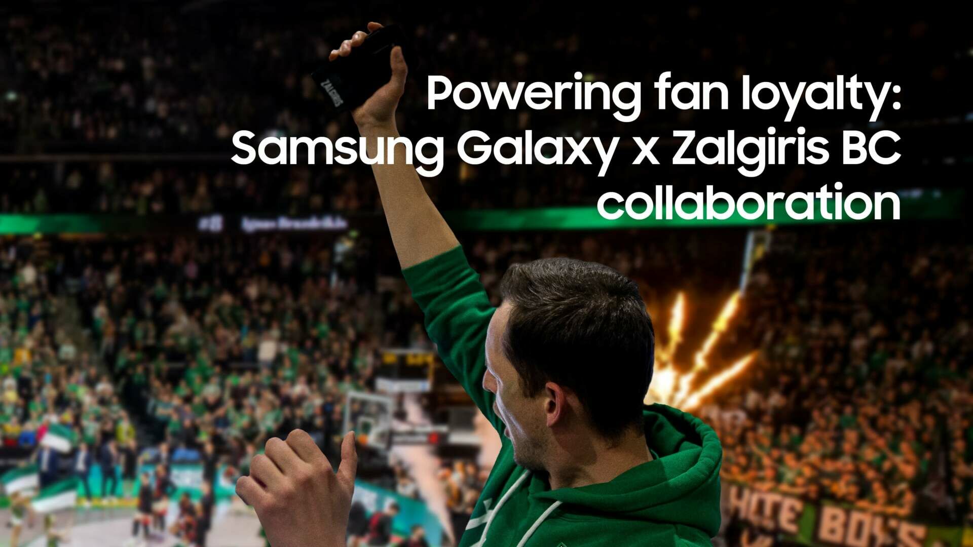 Pergalės – ne tik krepšinio aikštelėje: „Žalgirio“ ir „Samsung“ partnerystė ir vėl suteiks galimybę būti arčiau komandos
