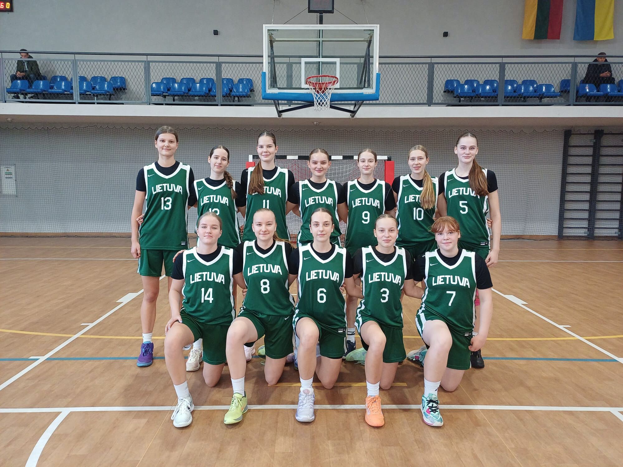 Kaune – pirmoji stovykla, skirta pasirengti artėjančiam U16 Europos merginų čempionatui