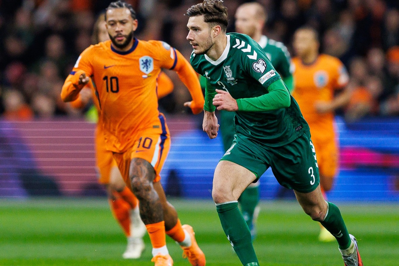 Stebuklo Nyderlanduose nesukūrę Lietuvos futbolininkai liko grupės dugne
