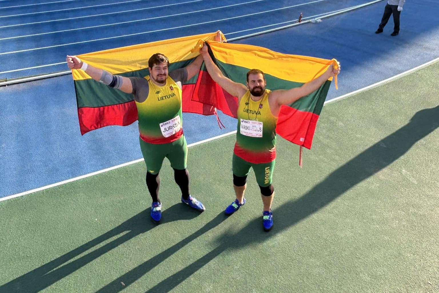 Įspūdinga: Mindaugas Jurkša – kurčiųjų deflimpinių žaidynių čempionas, Vytenis Ivaškevičius – vicečempionas