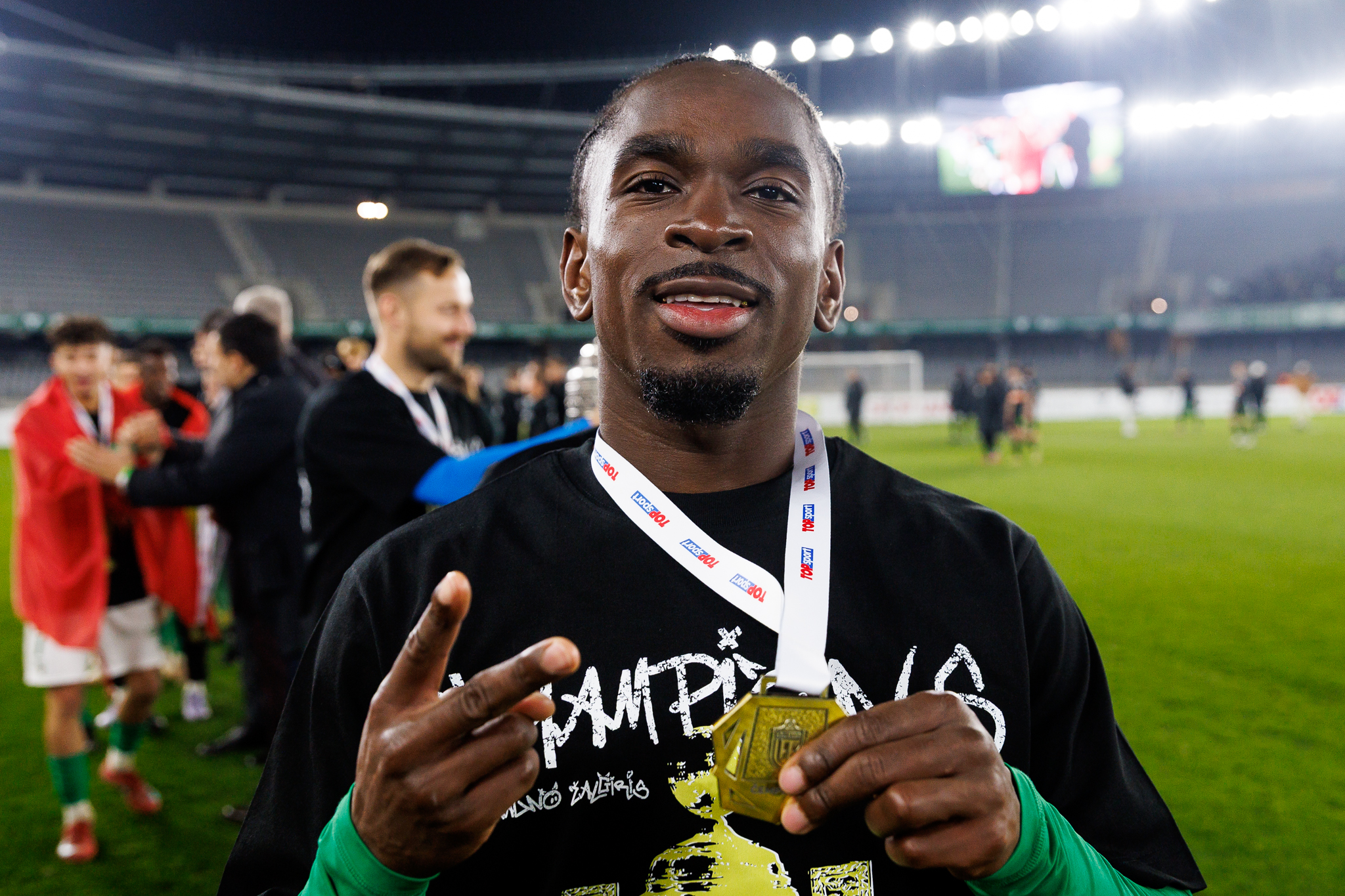 „Kauno Žalgirio“ marškinėlių nebevilkės ir H.Bah-Traore